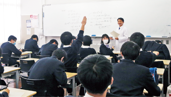 数学の授業風景