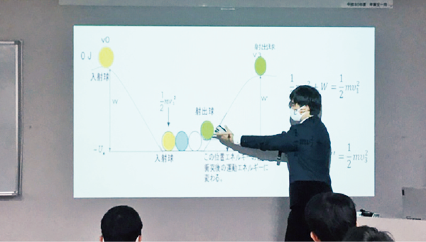 大学の先生をお迎えしての研究発表